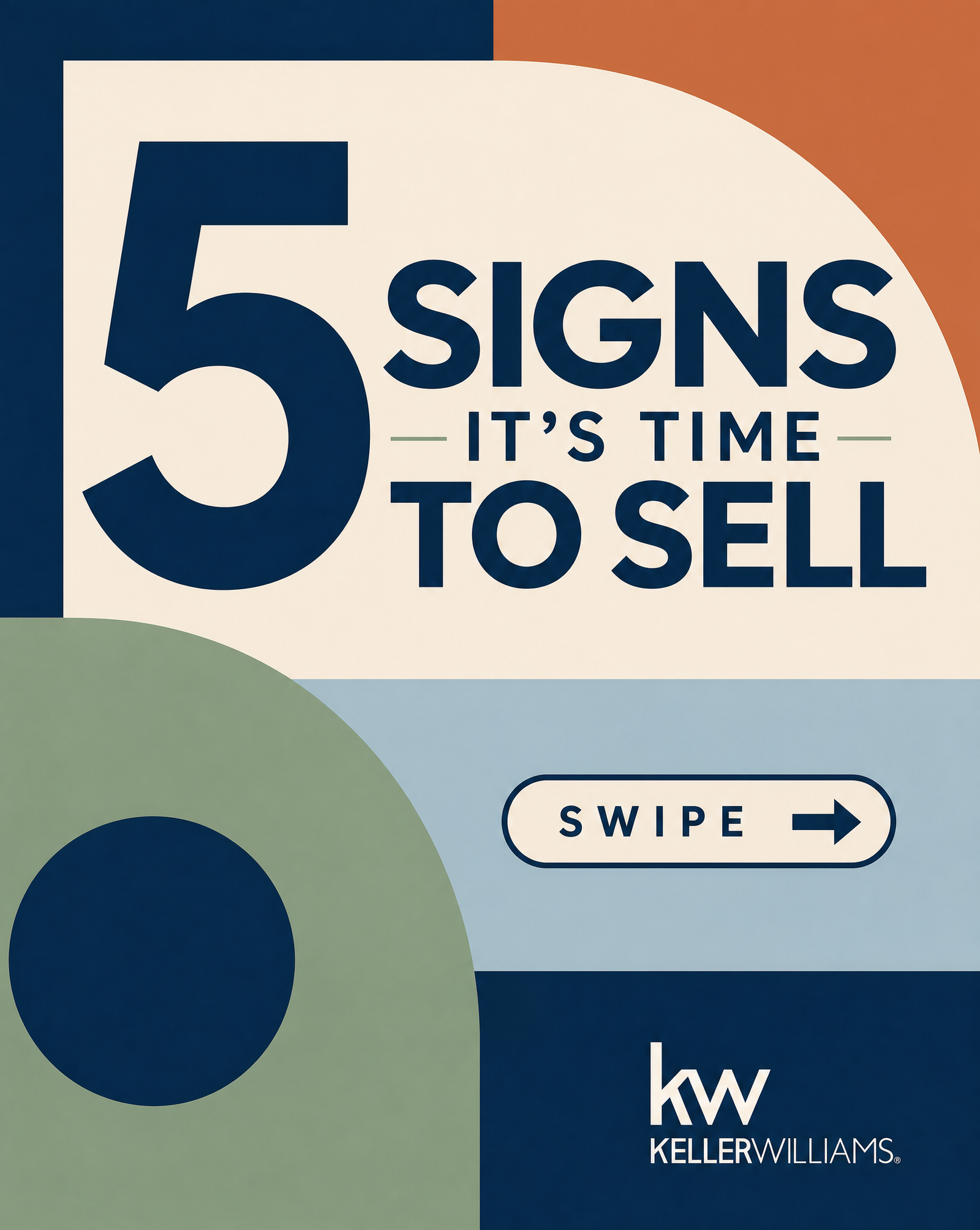 Real estate content — 5 signs it's time to sell