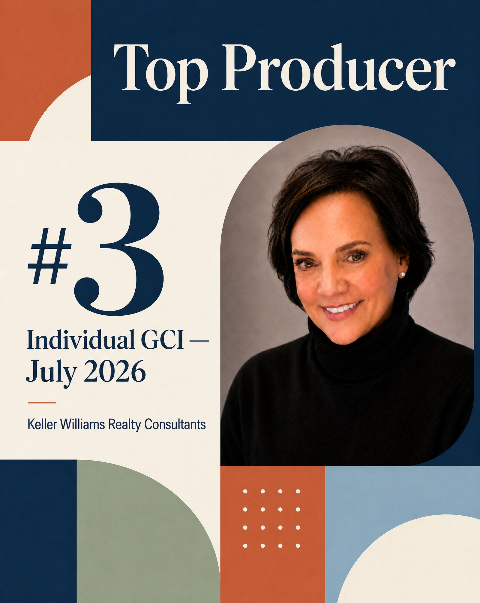 Real estate content — top producer post