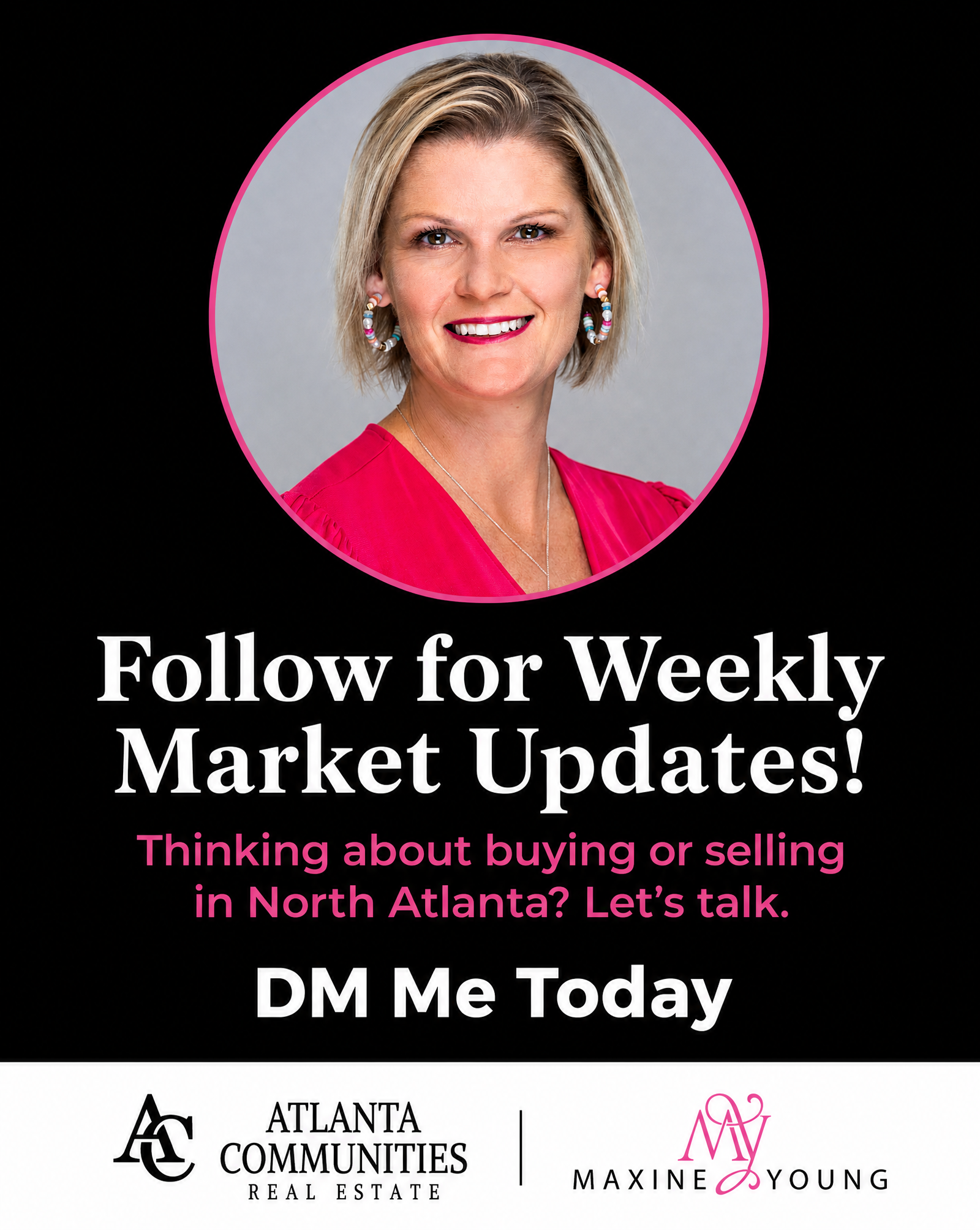 Real estate content — market update Monday closer