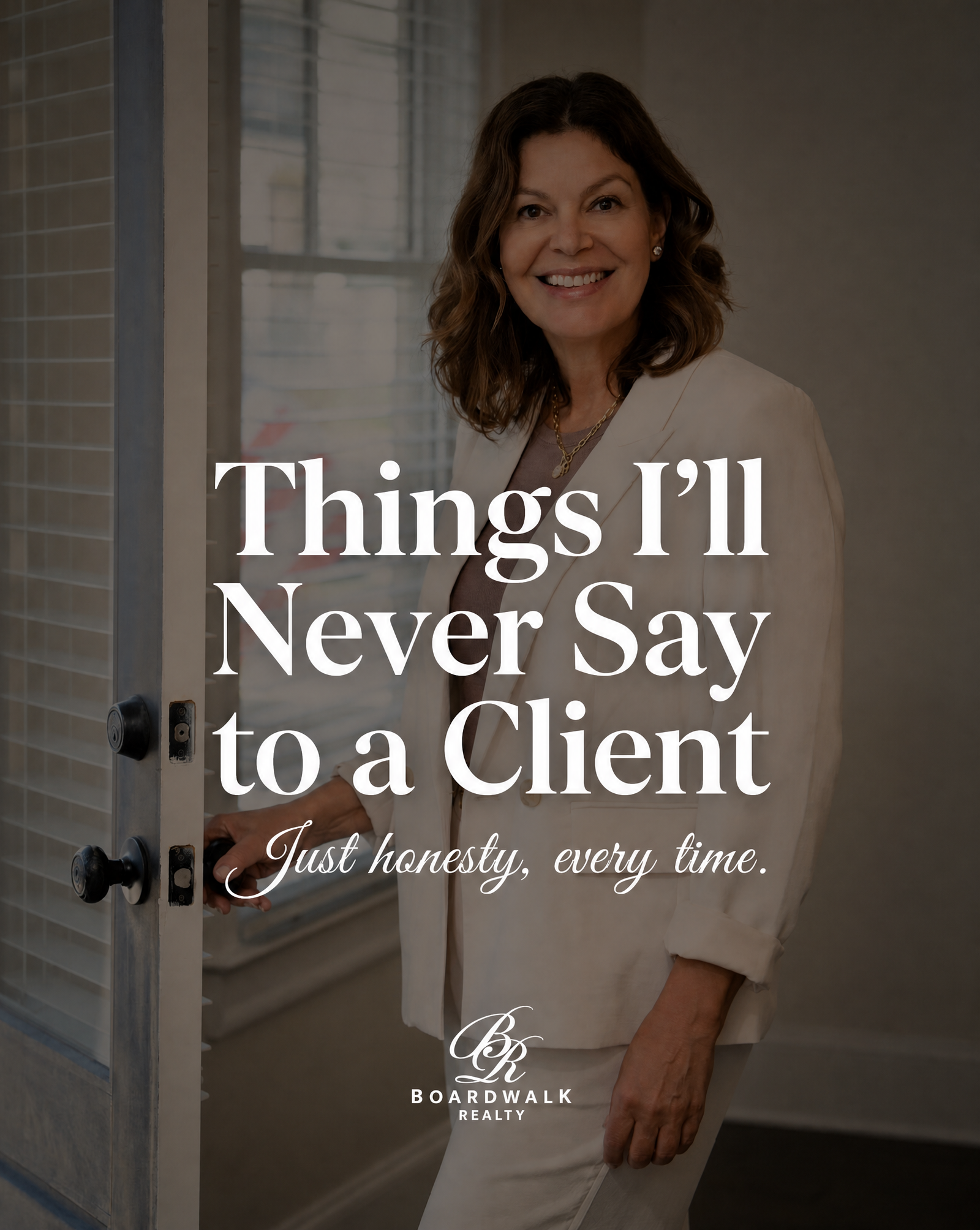 Real estate content — honesty post
